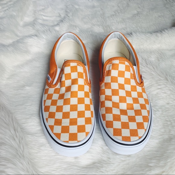 cheddar checkerboard vans